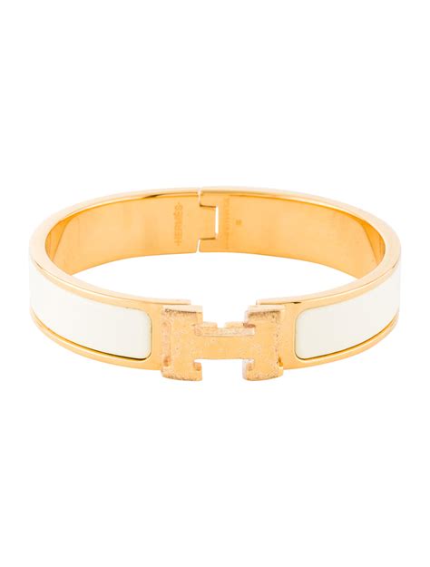 hermes yellow bangle gold closure|Hermes chain bracelets.